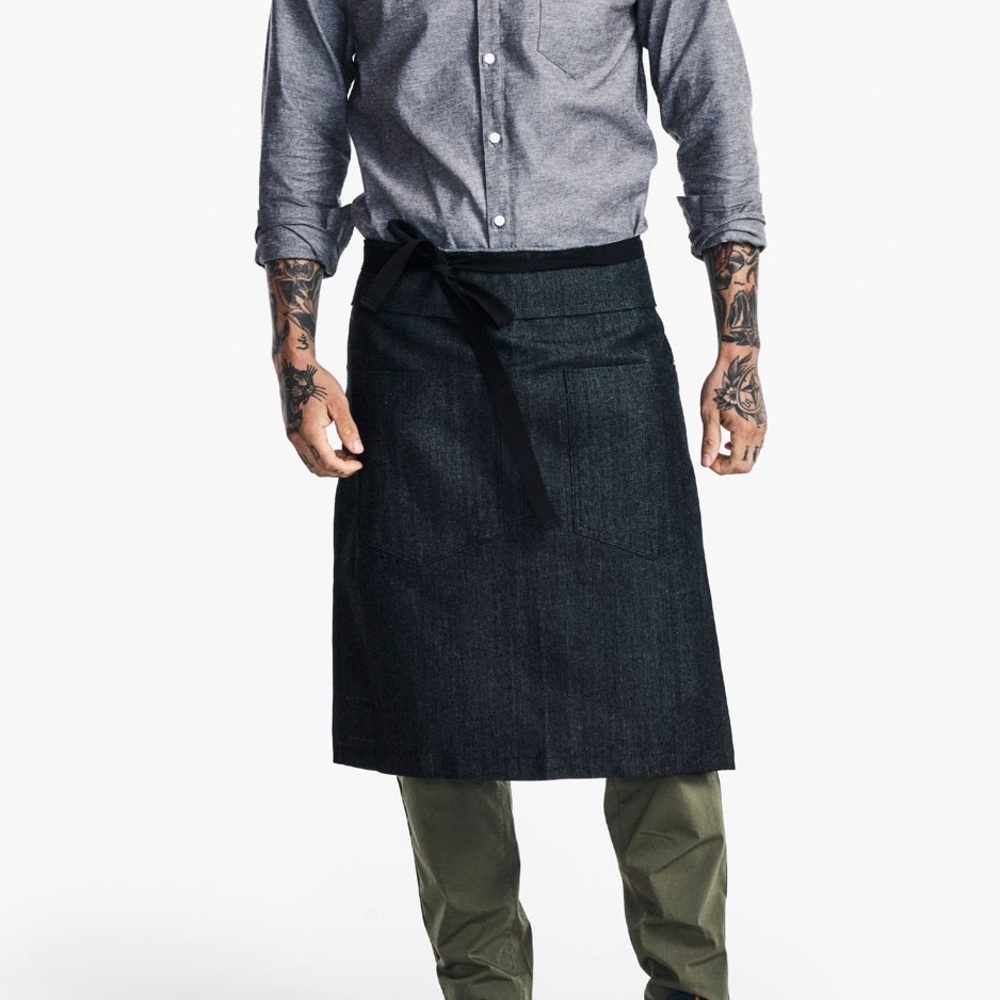 Hedley & Bennett Bistro Half Waist Apron - Picture 2 of 6